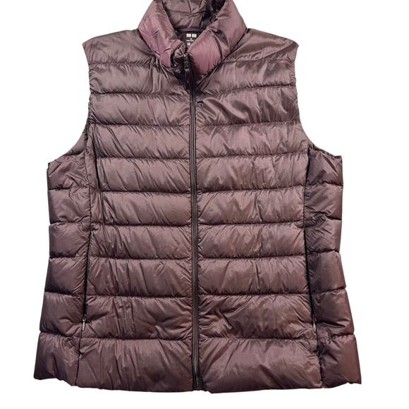Uniqlo Jackets & Blazers - Uniqlo Packable Puffer Jacket Eggplant Purple Size XL